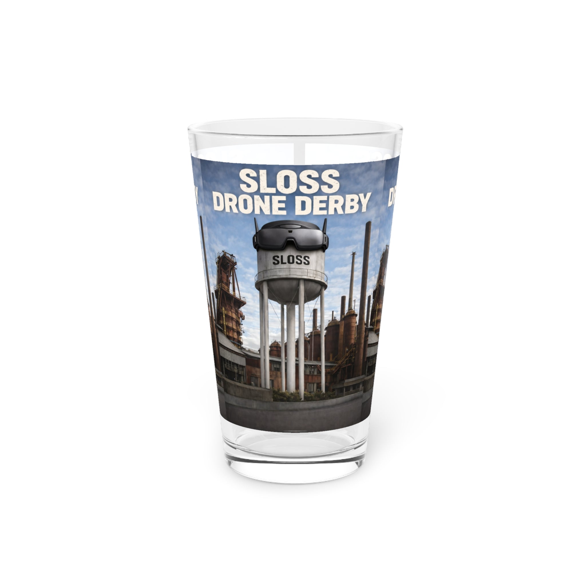 Sloss Drone Derby 16oz Pint Glass