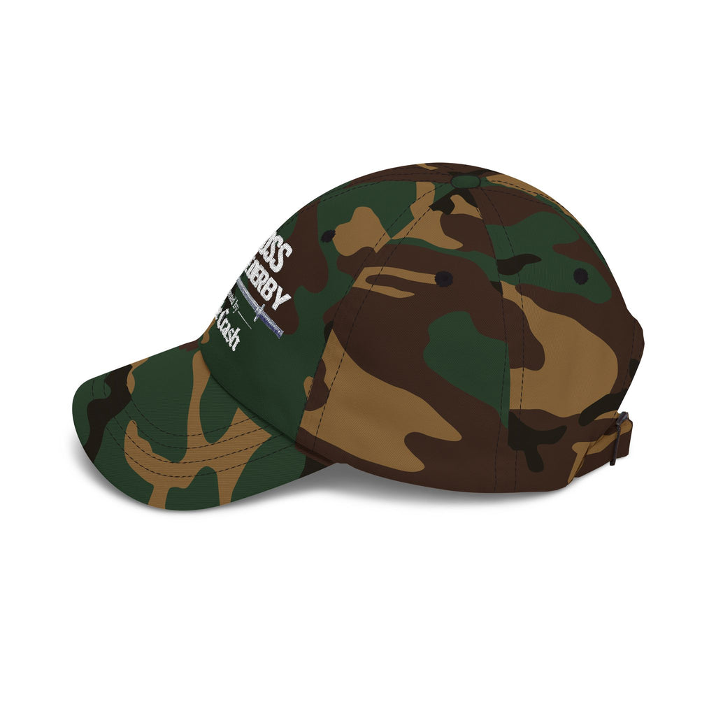 Classic Dad Cap — Sloss Drone Derby Presented by Castle Crash Society Baseball Hat - White Logo
