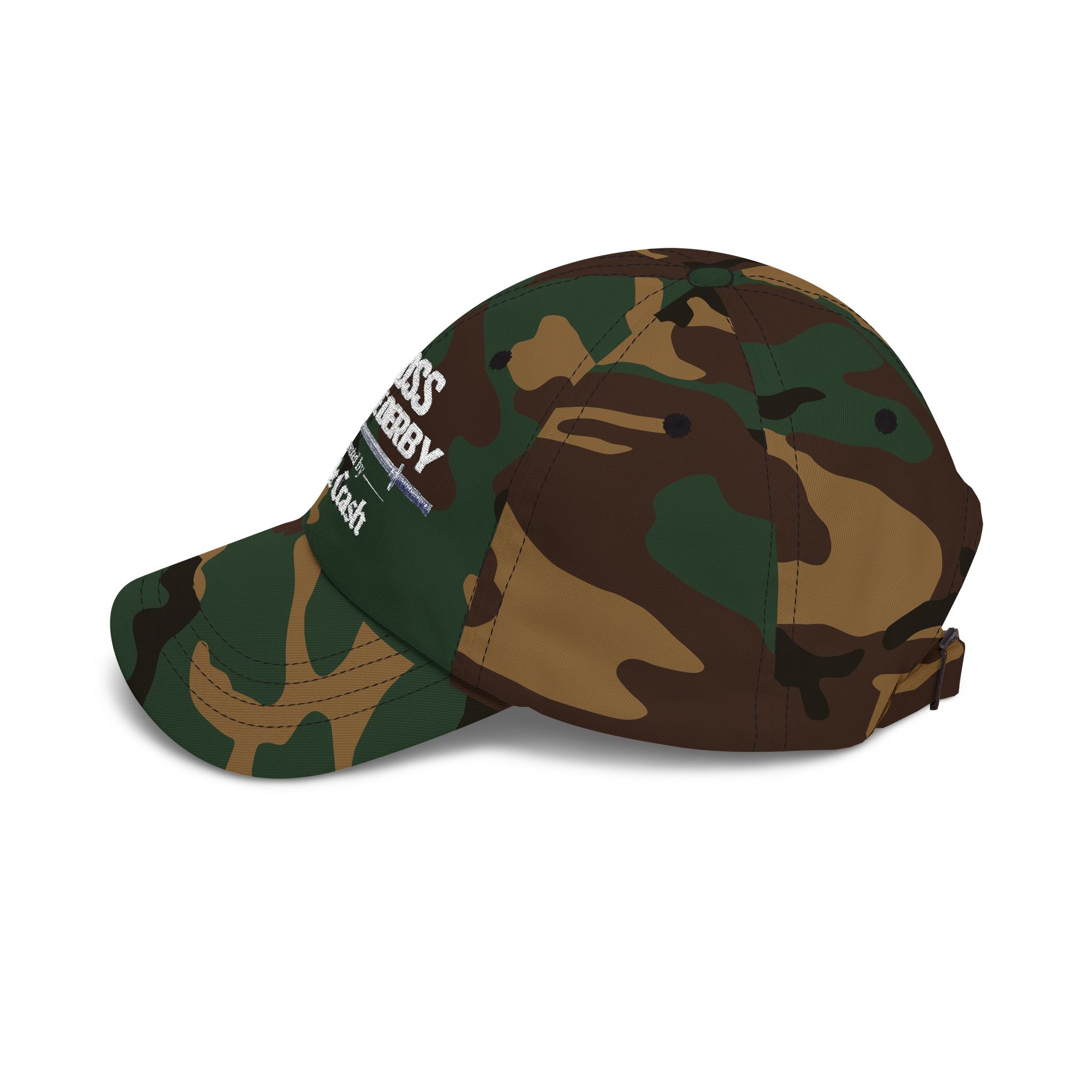 Classic Dad Cap — Sloss Drone Derby Presented by Castle Crash Society Baseball Hat - White Logo