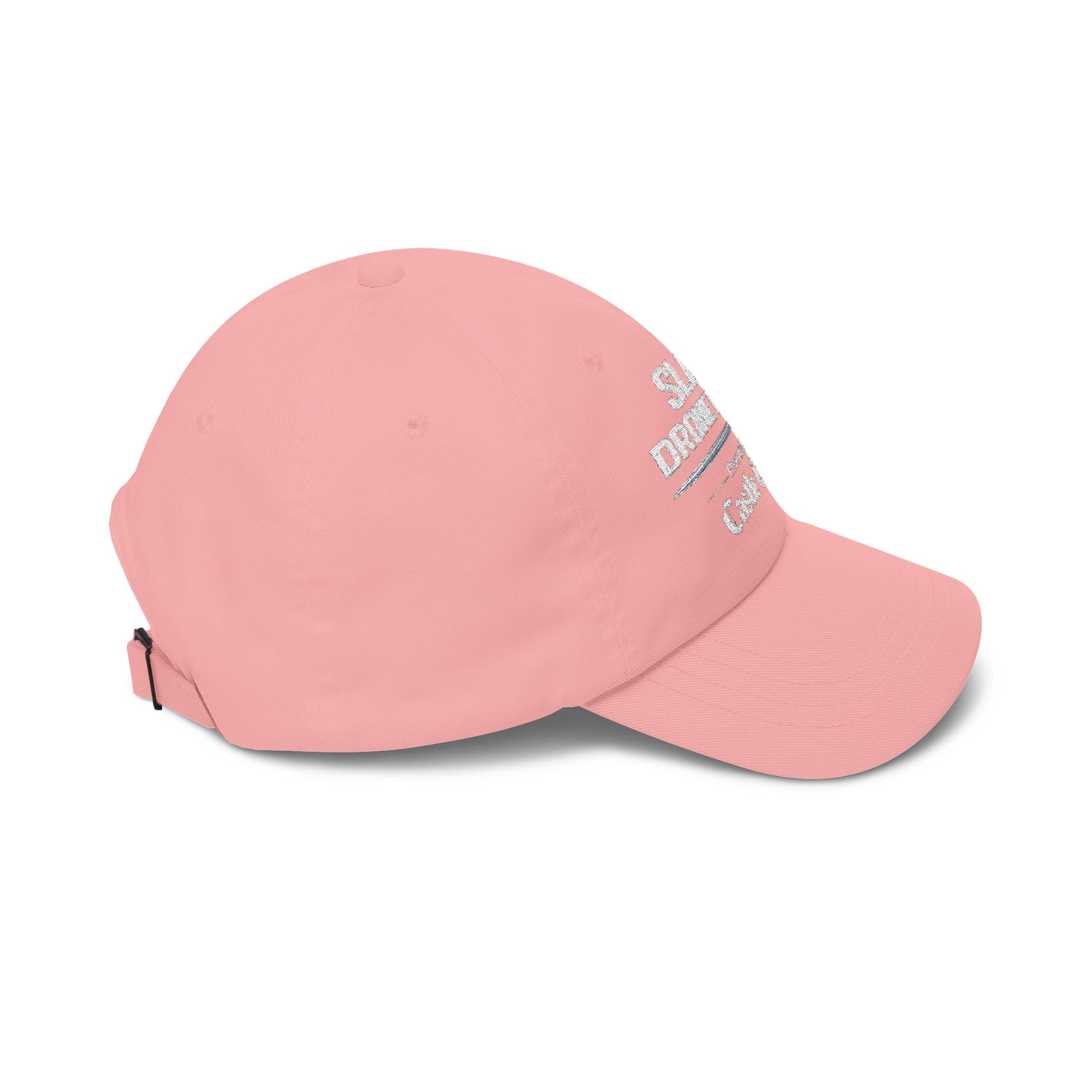 Classic Dad Cap — Sloss Drone Derby Presented by Castle Crash Society Baseball Hat - White Logo