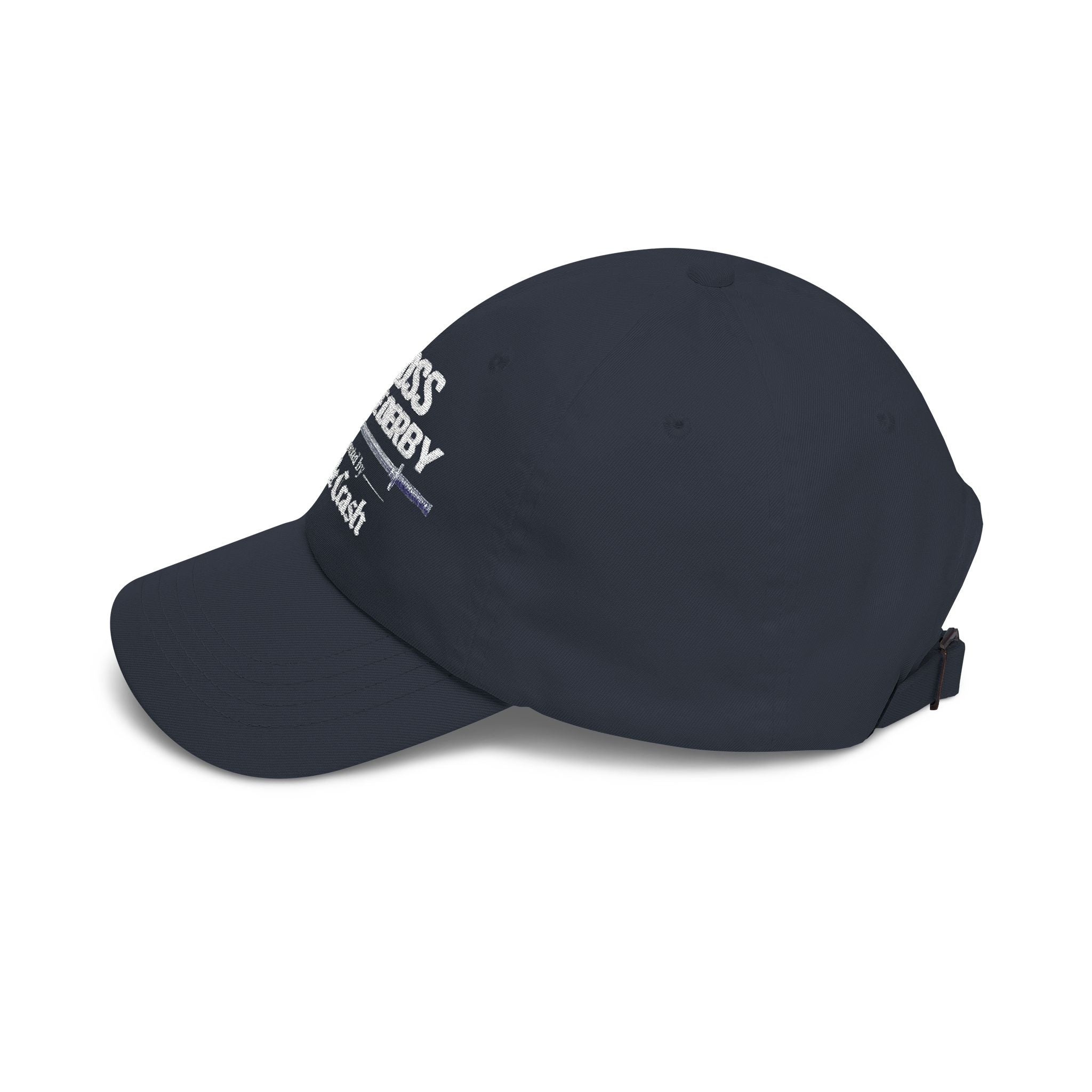 Classic Dad Cap — Sloss Drone Derby Presented by Castle Crash Society Baseball Hat - White Logo