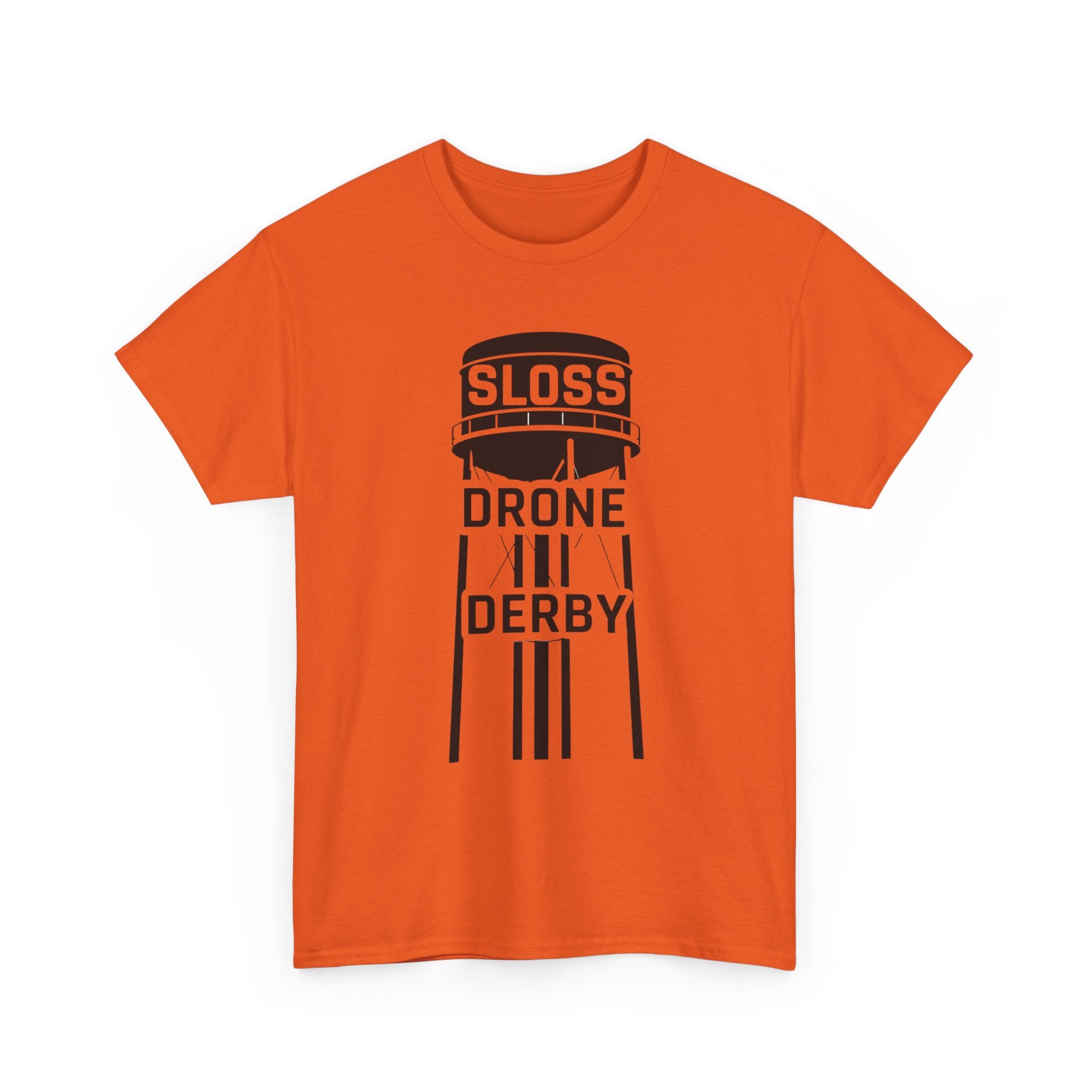Sloss Drone Derby T‑Shirt — Water Tower Logo Tee