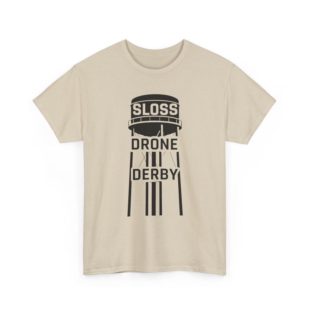 Sloss Drone Derby T‑Shirt — Water Tower Logo Tee