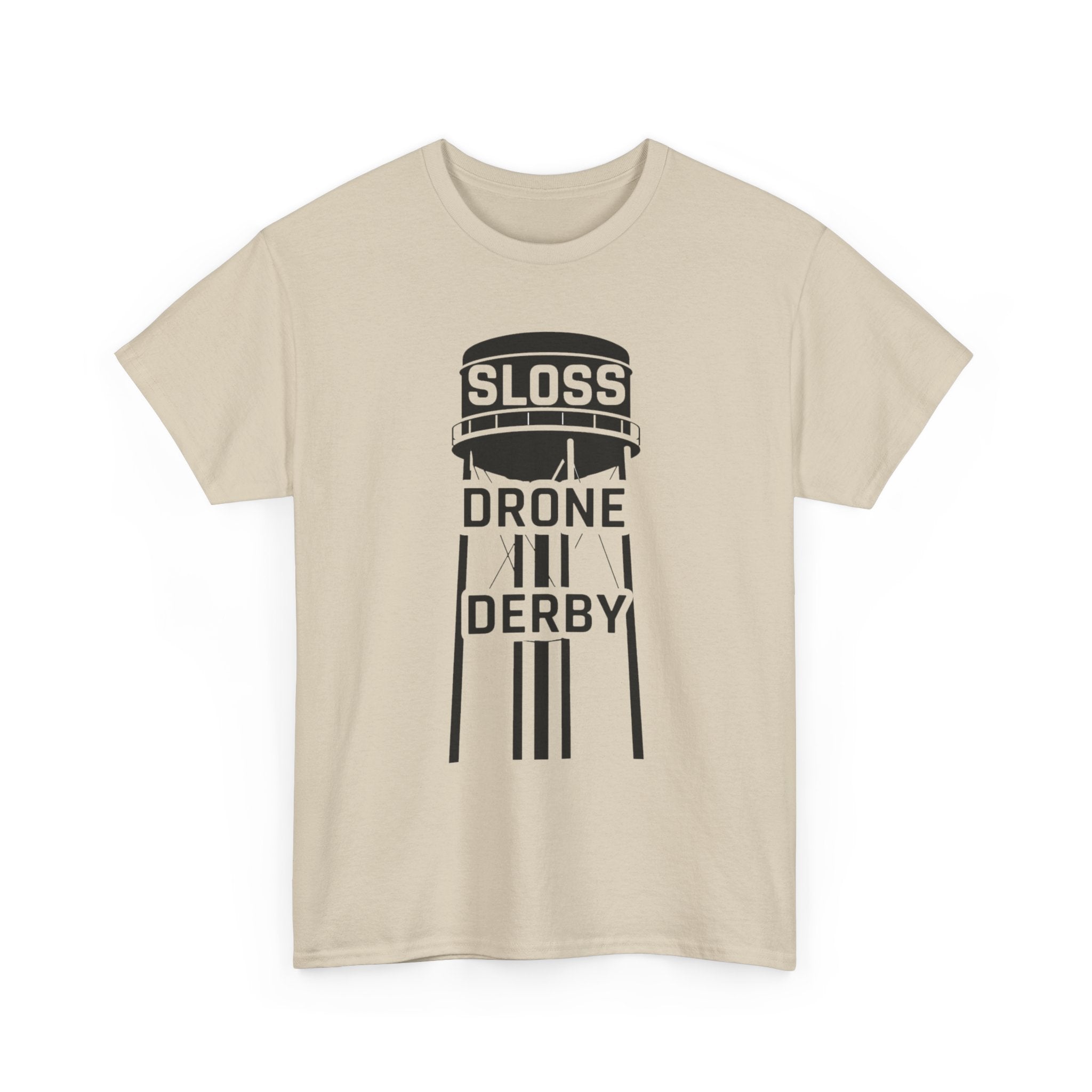 Sloss Drone Derby T‑Shirt — Water Tower Logo Tee