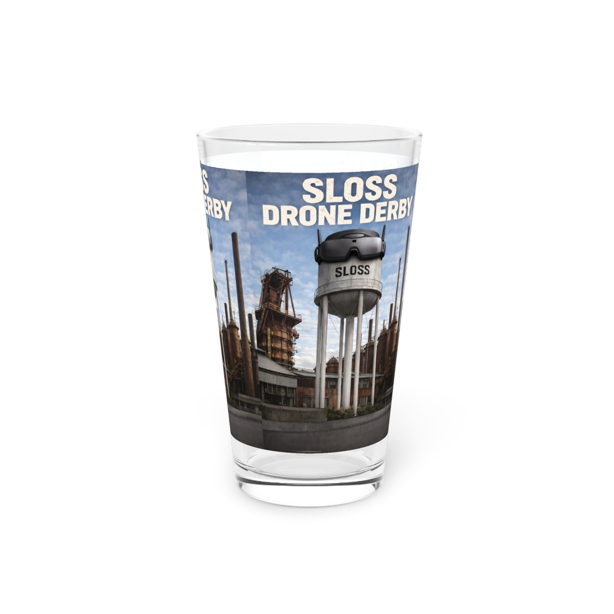 Sloss Drone Derby 16oz Pint Glass