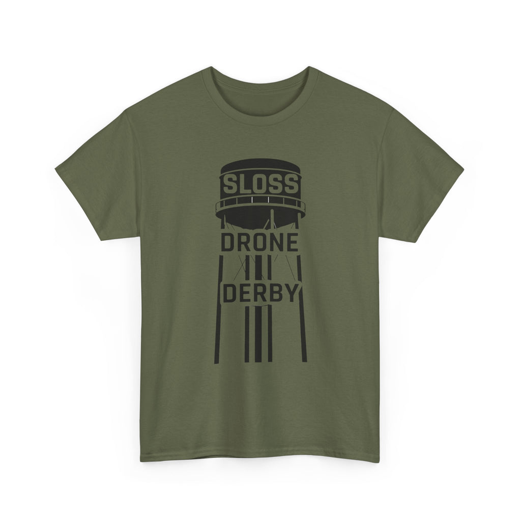 Sloss Drone Derby T‑Shirt — Water Tower Logo Tee