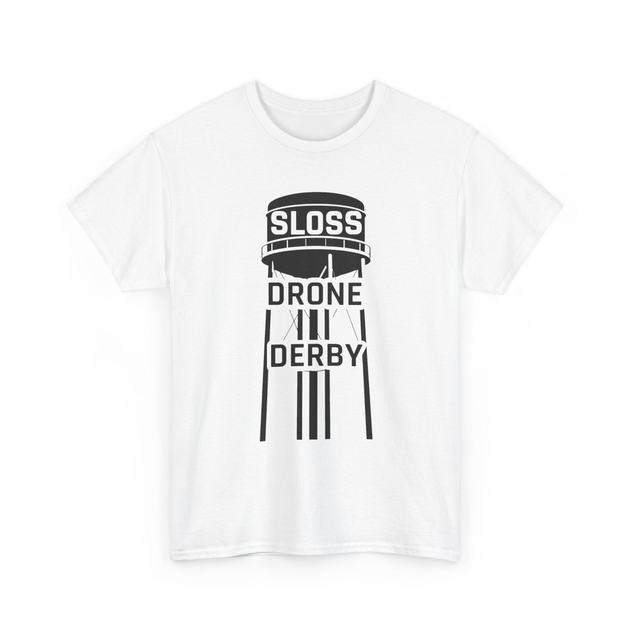Sloss Drone Derby T‑Shirt — Water Tower Logo Tee