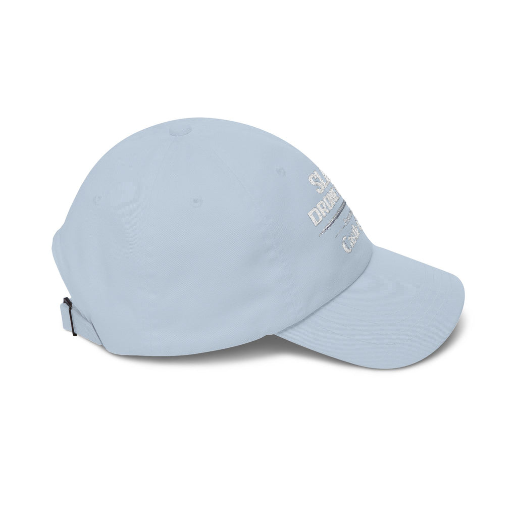 Classic Dad Cap — Sloss Drone Derby Presented by Castle Crash Society Baseball Hat - White Logo