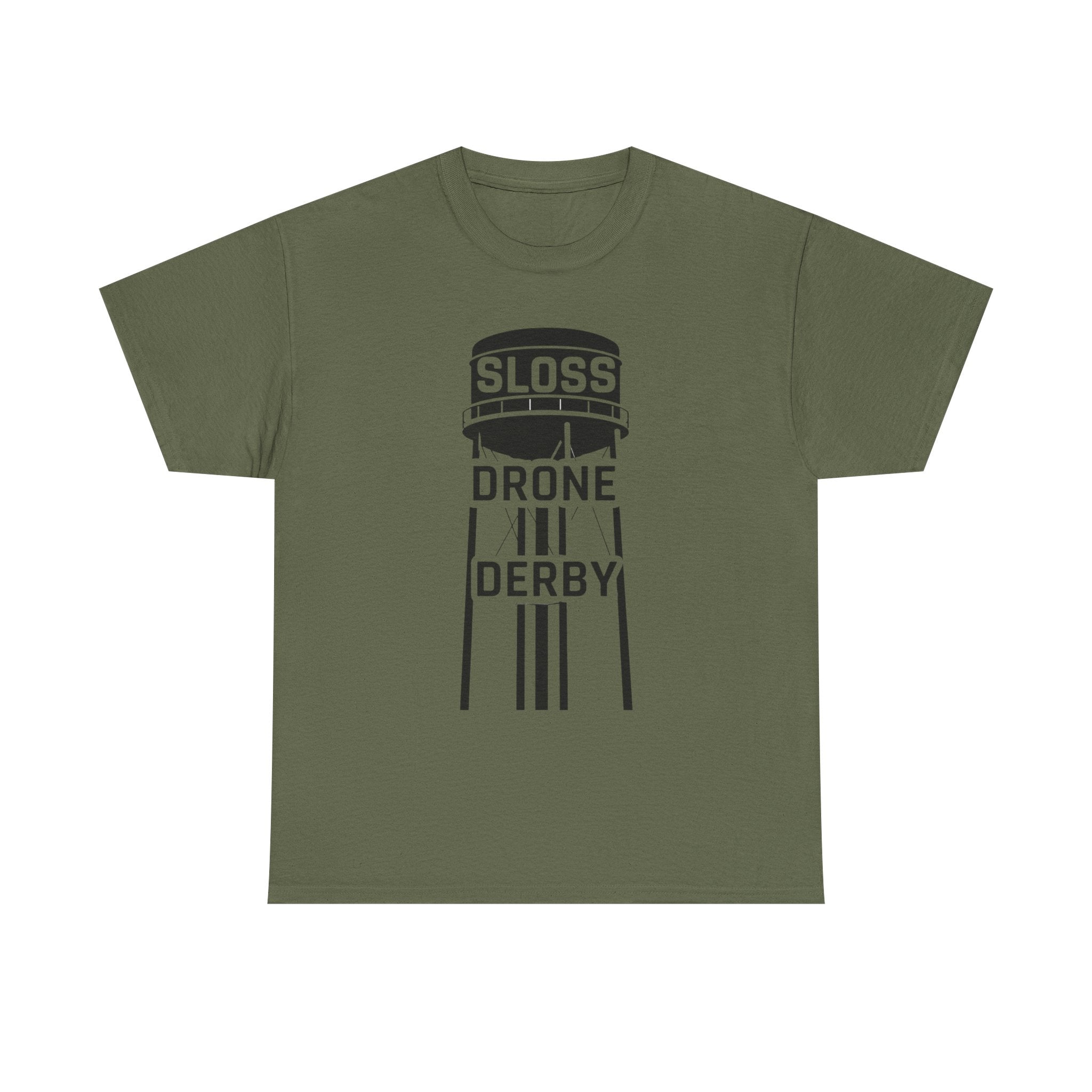 Sloss Drone Derby T‑Shirt — Water Tower Logo Tee