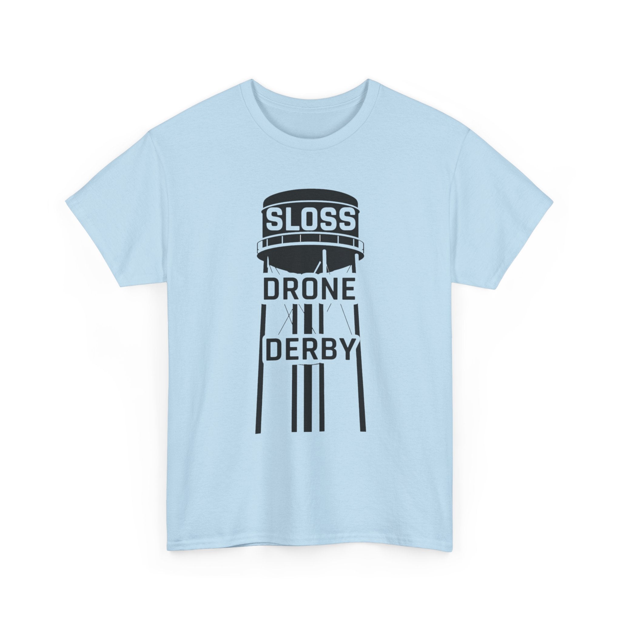 Sloss Drone Derby T‑Shirt — Water Tower Logo Tee