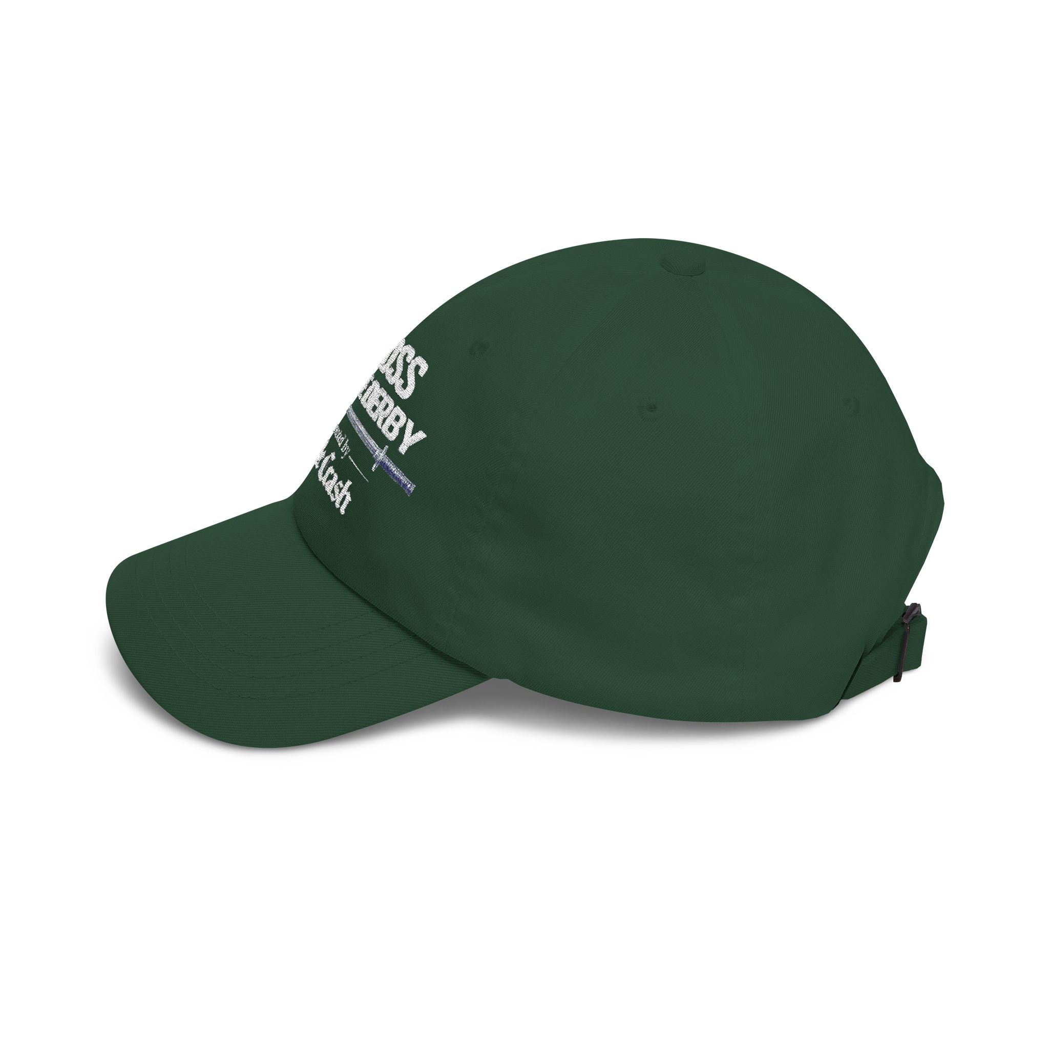 Classic Dad Cap — Sloss Drone Derby Presented by Castle Crash Society Baseball Hat - White Logo